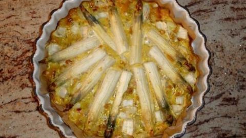 Kartoffel-Spargel-Tortilla aus dem Backofen