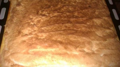 Einfaches Rezept für Käse-Schneekuchen vom Blech: Lockerer Boden, cremige Käsefüllung und luftige Baiserhaube – gelingsicher!