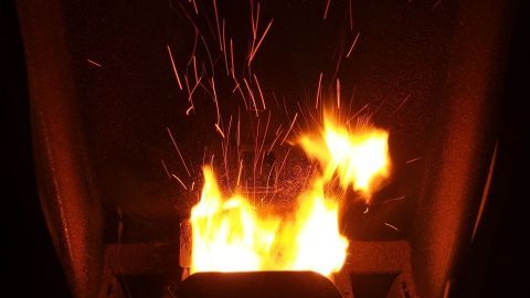 Kaminsichtgläser reinigen - mit Backofenreiniger