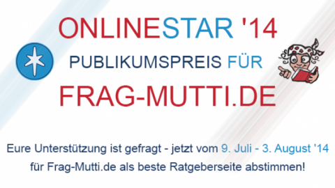 OnlineStar: Frag-Mutti in der Hauptwahl - Abstimmen!