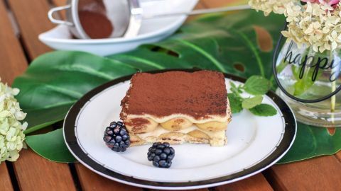 Tiramisu für Kinder ohne Alkohol und Kaffee