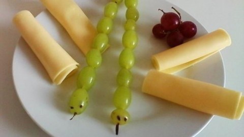 Weintraubenschlange - Schlangen aus Weintrauben