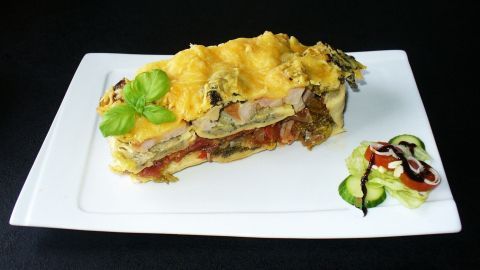 Maultaschen-Lasagne