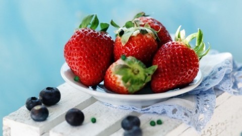 Pikante Erdbeeren