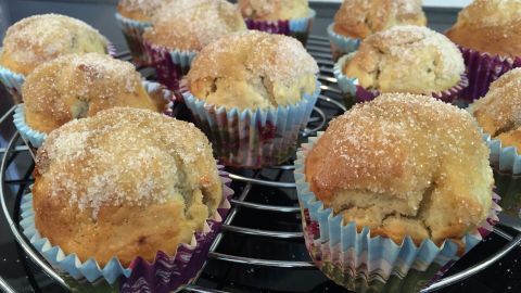 Bananen-Zimt-Muffins