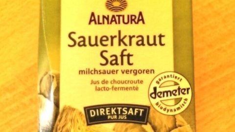 Sauerkrautsaft fördert das Abführen