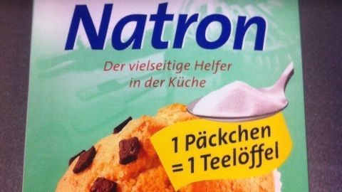 Natron im Haushalt anwenden