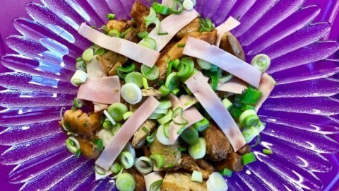Salat aus Pfifferlingen und Steinpilzen