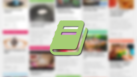Ein grünes eBook-Symbol schwebt über einer Vielzahl von Tipps, die als Sammlung auf einer digitalen Plattform präsentiert werden.