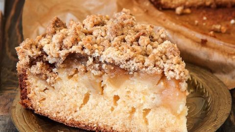 Gleichmäßige Streusel für Kuchen - Trick