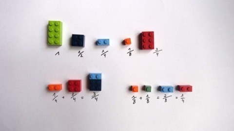 Bruchrechnen mit Lego lernen