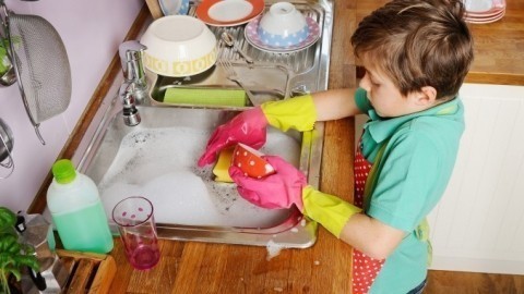 Kinderstreit um Hausarbeit vorbeugen