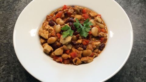 Chili con Carne mit Hühnerfleisch