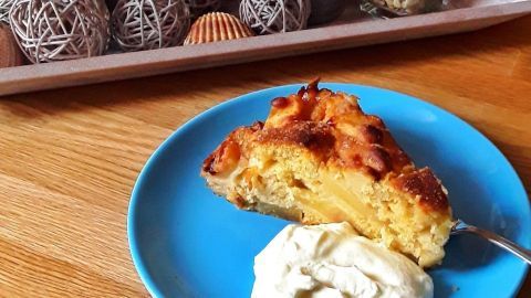 Apfelkuchen - sehr saftig und lecker