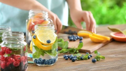 Infused Water für Midsommar