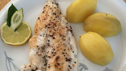 Fisch fettarm braten