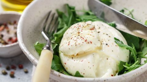 Schinken-Spaghetti mit Rucola-Sahne-Creme