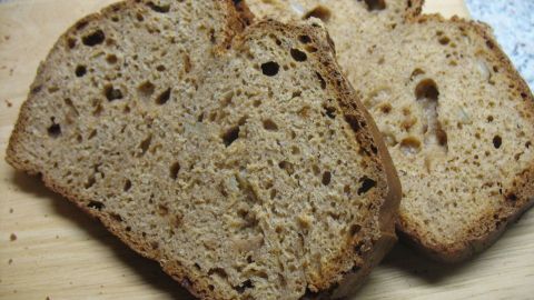 Roggen-Dinkel-Vollkornbrot ohne Hefe