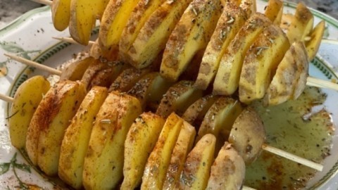 Spiralkartoffeln - die pfiffige Grill-Beilage