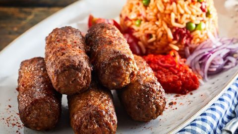 Cevapcici aus Rinderhack