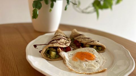 Haferflocken-Wraps - "Tortillas" aus nur 2 Zutaten