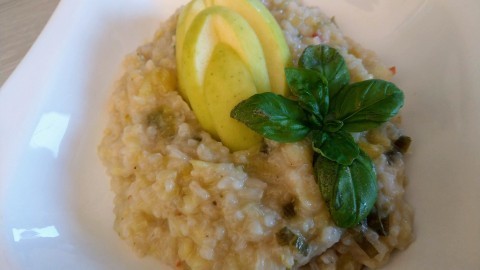 Apfelrisotto