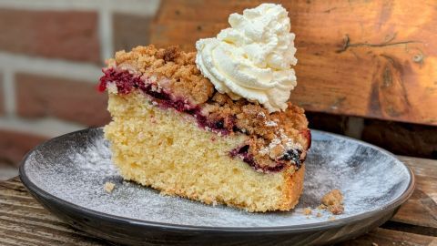 Zwetschgenkuchen in der Heißluftfritteuse