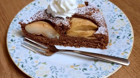 Winterlicher Apfelschlupfkuchen