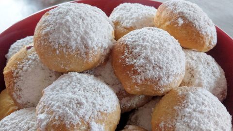 Berliner aus der Heißluftfritteuse