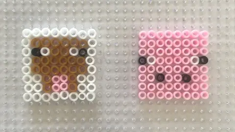 Määh und grunz, grunz! Diese beiden Tierchen sind super einfach zu legen. Erkennst du sie?