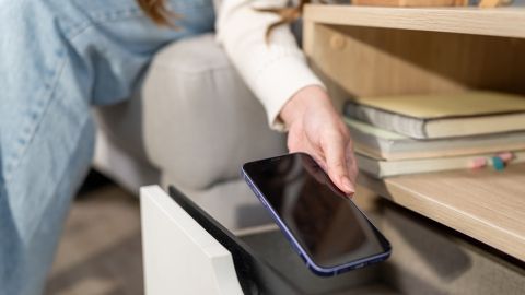 Bernhard möchte in Zukunft, sein Smartphone öfter mal weglegen.