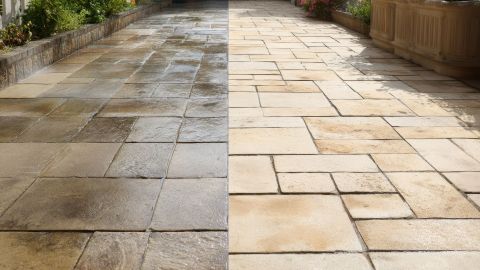 Terrassenplatten reinigen ist kein Hexenwerk, doch du solltest ein paar Dinge beachten, um das Material deiner Terrasse nicht zu besch&auml;digen und Schmutz und Flecken optimal zu entfernen.