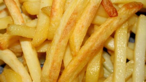 Frische Pommes bei McDonalds