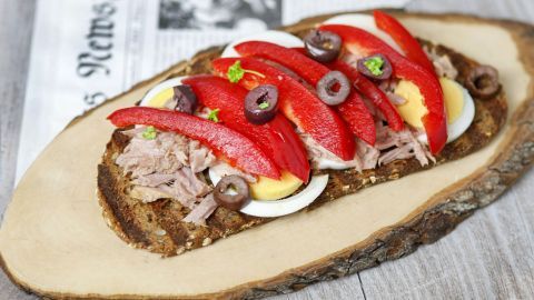 Pikantes Thunfischbrot