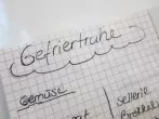 Inhaltsliste für Gefrierschrank