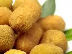 Suppli romani al telefono (Italienische Reiskroketten)