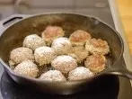 Knusprige Hackfleischbällchen
