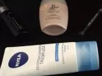 Make-Up Flecken auf dem "Schminktisch"