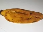 Dornwarzen mit Bananenschalen entfernen