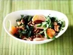 Rucola-Mandarinen-Salat mit Walnuss
