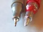 Lackmalstift eingetrocknet