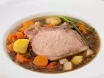 Rübenmus mit Kasseler und Kochwurst