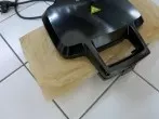 Sandwichmaker bleibt sauber