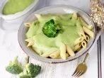 Brokkoli-Sauce mit Penne Nudeln