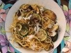 Spaghetti mit <strong>Zucchini</strong>