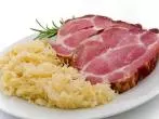 Kassler mit Sauerkraut