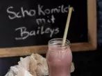 Warme Schokomilch mit Baileys