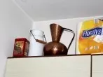 So bleiben Sachen oben auf dem Küchenschrank sauber