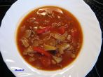 <strong>Reitersuppe</strong> mit Hackfleisch und <strong>Ochsenschwanzsuppe</strong>