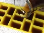 Eiswürfel aus Resten